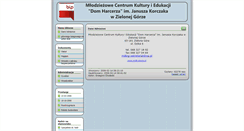 Desktop Screenshot of bip.mdk-zgora.pl